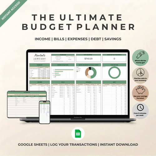 Psorted Budget Planner – For Your Everyday Finances